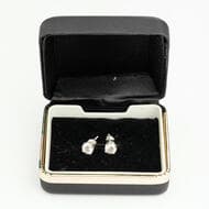 1.5ct Diamond Stud Earrings, 14ct White Gold 1.5ct TDW Diamond Stud Earrings in 14ct White Gold. Both diamonds IGI...