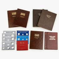 Dansco Albums, Shilling - Florin, 1910 - 1963 Small group of empty Dansco Australia pre-decimal coin albums (5)...
