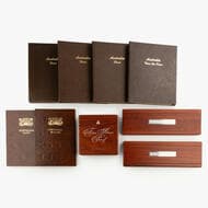 Dansco Albums, Threepence - Florin, 1910 - 1963 Small group of empty Dansco Australia pre-decimal coin albums (6)...