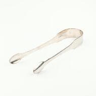 Great Britain, George III, Silver Tongs, 1810 With 'GW' crest on handle, 38.2g, lovely soft patina to outer surfaces. ...