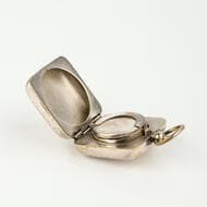 Great Britain, Edward VII - George V, Silver Plated Square Sovereign Case, C.1900S, VF Silver plated sovereign case,...