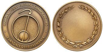 National Penny Farthing Championships, Evandale, Tasmania, 2010, UNC Bronze medal, 51mm, 54.47g, unawarded,...