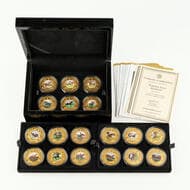 Bradford Exchange - Legends of Australian Horse Racing, 2016, FDC Legends of Australian Horseracing medallion set of...