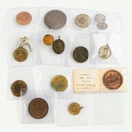 Miscellaneous, 1887 - 1990, VF - gEF Group of miscellaneous commemorative medals including 1887-1897 Victoria's...