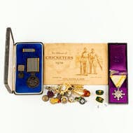 National Medal & Miscellaneous, 1900S, UNC National medal in box of issue with miniature and ribbon, awarded to KEVIN...