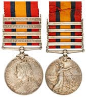 Victoria, 1899-1902 Queen's South Africa Medal - CAPE COLONY, ORANGE FREE STATE, JOHANNESBURG and DIAMOND HILL...