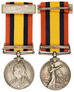 Victoria, 1899-1902 Queen's South Africa Medal - SOUTH AFRICA 1902 impressed 2034 CORPL: C. SMITH. AUST: COM:H....