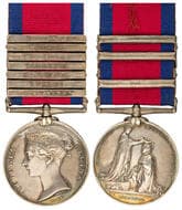 United Kingdom, Victoria, 1793-1814 Military General Service Medal - TALAVERA, BUSACO, SALAMANCA, VITTORIA, PYRENEES,...