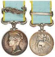 Great Britain, Crimea Medal - Single, 1854-56 Crimea Medal - SEBASTOPOL unnamed as often found. Clasp not attached to...