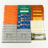 Elizabeth II, One Cent - Two Dollars, 1984 - 1989, UNC Bulk '80's mint year sets including, 1984, (4), two yellowed,...
