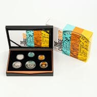 Elizabeth II, The Change Over, Five Cents - Two Dollars, 2016, FDC Fifty Years of Decimal Currency proof year set,...