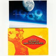 Elizabeth II, Five Cents - Two Dollars, 2019 - 2023, FDC 2019 50th Anniversary of the Moon Landing & 2023 100 Years...