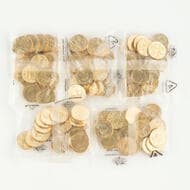 Charles III, RAM - Five Kangaroos, One Dollar, 2023, UNC RAM medium bag (twenty coins), 2023 Five Kangaroos, one...