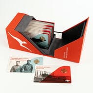 Elizabeth II, RAM - Qantas Centenary, One Dollar, 2020, UNC - FDC Uncirculated eleven-coin boxed set, in as issued...