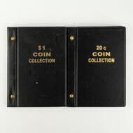 Elizabeth II - Charles III, Date Sets, Twenty Cents - One Dollar, 1966 - 2024, VG - UNC VST Australian one dollar &...
