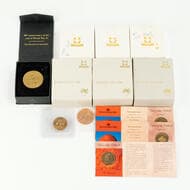 Elizabeth II, RAM - Various, One Dollar - Five Dollars, 1984 - 2002, UNC - FDC Small group including 1984 one dollar...