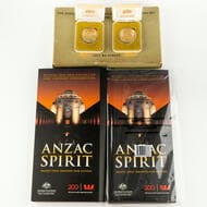 Elizabeth II, RAM - ANZAC 75TH Anniversary & ANZAC Spirit, Twenty Cents - Five Dollars, 1990 - 2018, UNC - FDC 1990...