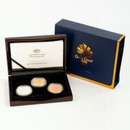 Elizabeth II, RAM - XXI Commonwealth Games Gold Coast, One Dollar - Ten Dollars, 2018, FDC Three-coin set, 1oz silver...
