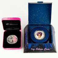 Elizabeth II, Perth Mint - Dame Edna Everage & Barbie, One Dollar, 2006 - 2009, FDC 2006 Dame Edna Everage, 1oz, .999...