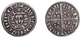 A Collection of English Silver Coins, 1272-1662 (Part II)
Edward I (1272-1307), New coinage, Penny, class 1c/1a mule,...