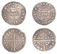 A Collection of English Silver Coins, 1272-1662 (Part II)
Edward I (1272-1307), New coinage, Pennies (2), both class...