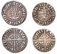 A Collection of English Silver Coins, 1272-1662 (Part II)
Edward I (1272-1307), New coinage, Pennies (2), both London,...