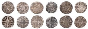 A Collection of English Silver Coins, 1272-1662 (Part II)
Edward I (1272-1307), New coinage, Pennies (6), all London,...