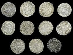 A Collection of English Silver Coins, 1272-1662 (Part II)
Edward I (1272-1307), New coinage, Pennies (11), all class...
