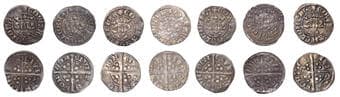 A Collection of English Silver Coins, 1272-1662 (Part II)
Edward II (1307-1327), Penny, class 11b, London, faulty...