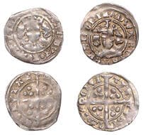 A Collection of English Silver Coins, 1272-1662 (Part II)
Edward III (1327-1377), Pre-Treaty period, Penny, Durham,...