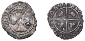 A Collection of English Silver Coins, 1272-1662 (Part II)
Henry IV (1399-1413), Light coinage: Primary series, Penny,...