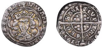 A Collection of English Silver Coins, 1272-1662 (Part II)
Edward IV (First reign, 1461-1470), Light coinage, Groat,...