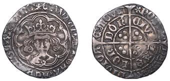 A Collection of English Silver Coins, 1272-1662 (Part II)
Edward IV (Second reign, 1471-1483), Groat, London, class...