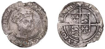 A Collection of English Silver Coins, 1272-1662 (Part II)
Henry VIII (1509-1547), Posthumous coinage, Groat, Tower,...