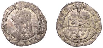 A Collection of English Silver Coins, 1272-1662 (Part II)
Henry VIII (1509-1547), Posthumous coinage, Groat,...