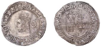 A Collection of English Silver Coins, 1272-1662 (Part II)
Elizabeth I (1558-1603), Third issue, Sixpence, 1561, mm....