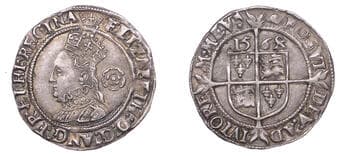 A Collection of English Silver Coins, 1272-1662 (Part II)
Elizabeth I (1558-1603), Third issue, Threepence, 1568/7 [8...