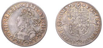 A Collection of English Silver Coins, 1272-1662 (Part II)
Elizabeth I (1558-1603), Milled coinage, Sixpence, 1562, mm....