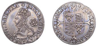 A Collection of English Silver Coins, 1272-1662 (Part II)
Elizabeth I (1558-1603), Milled coinage, Sixpence, 1562, mm....