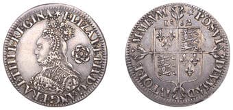 A Collection of English Silver Coins, 1272-1662 (Part II)
Elizabeth I (1558-1603), Milled coinage, Sixpence, 1562, mm....