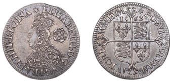 A Collection of English Silver Coins, 1272-1662 (Part II)
Elizabeth I (1558-1603), Milled coinage, Sixpence, 1562, mm....