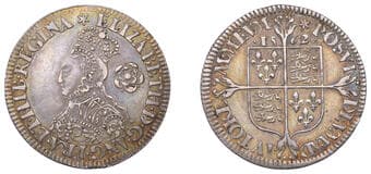 A Collection of English Silver Coins, 1272-1662 (Part II)
Elizabeth I (1558-1603), Milled coinage, Sixpence, 1562, mm....