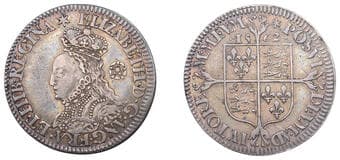 A Collection of English Silver Coins, 1272-1662 (Part II)
Elizabeth I (1558-1603), Milled coinage, Sixpence, 1562, mm....