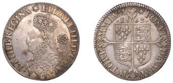 A Collection of English Silver Coins, 1272-1662 (Part II)
Elizabeth I (1558-1603), Milled coinage, Sixpence, 1562, mm....
