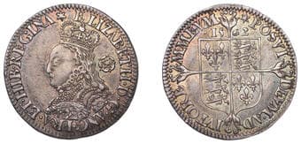 A Collection of English Silver Coins, 1272-1662 (Part II)
Elizabeth I (1558-1603), Milled coinage, Sixpence, 1562, mm....