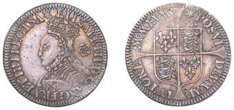 A Collection of English Silver Coins, 1272-1662 (Part II)
Elizabeth I (1558-1603), Milled coinage, Sixpence, 1562, mm....