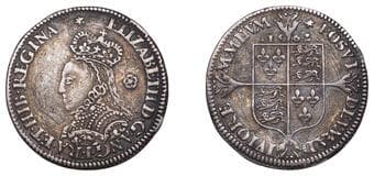 A Collection of English Silver Coins, 1272-1662 (Part II)
Elizabeth I (1558-1603), Milled coinage, Threepence, 1562,...