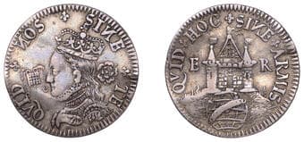 A Collection of English Silver Coins, 1272-1662 (Part II)
Elizabeth I (1558-1603), Milled coinage, Defence of the...