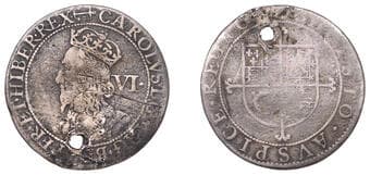 A Collection of English Silver Coins, 1272-1662 (Part II)
Charles I (1625-1649), Briot's Second Milled issue,...