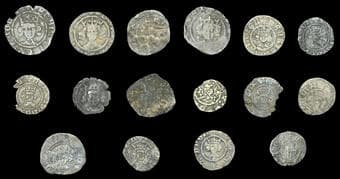 A Collection of English Silver Coins, 1272-1662 (Part II)
Miscellaneous, Edward III to Edward IV, miscellaneous silver...